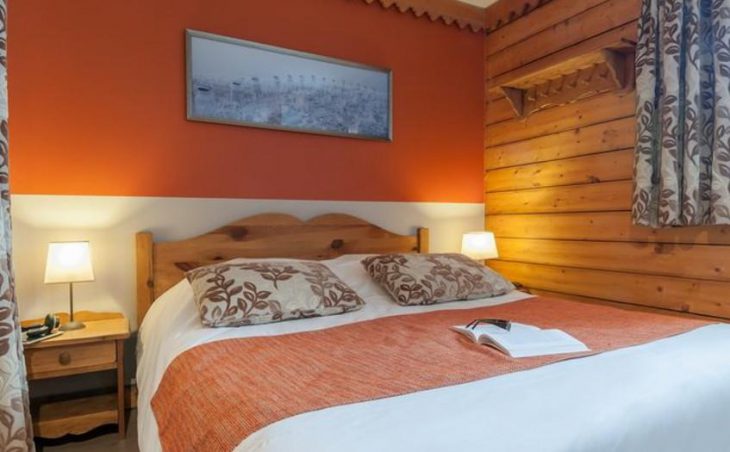 Les Hauts Bois, La Plagne, Double Bedroom 3